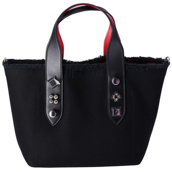 Christian Louboutin Frangibus Small Tote Bag Black - Picture 3 of 7